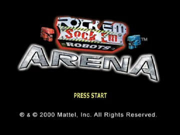 Rock Em Sock Em Robots Arena (US) screen shot title